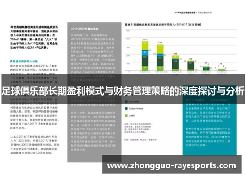 足球俱乐部长期盈利模式与财务管理策略的深度探讨与分析